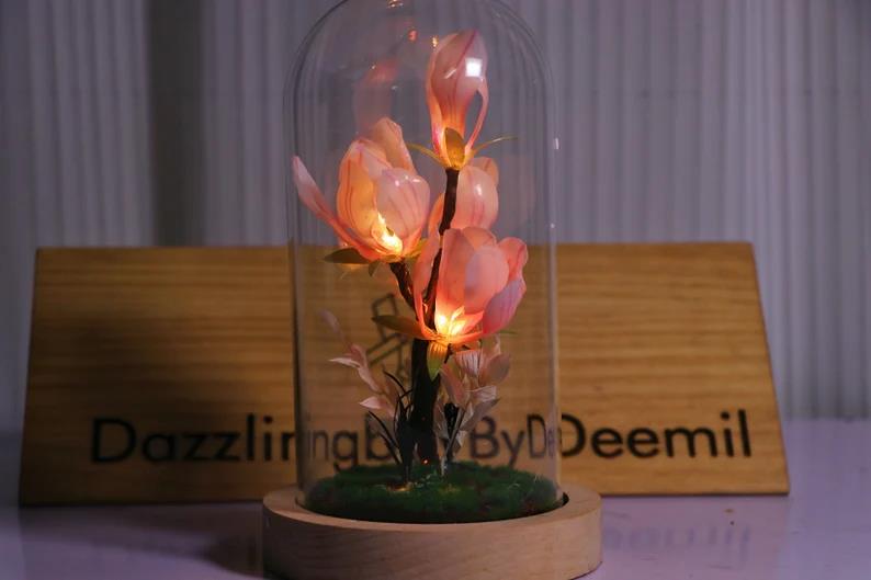 Magnolia Flower Night Light