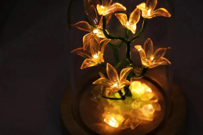 Cosmos Flower Night Light