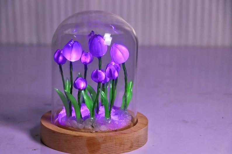 Purple Tulip Magic Light