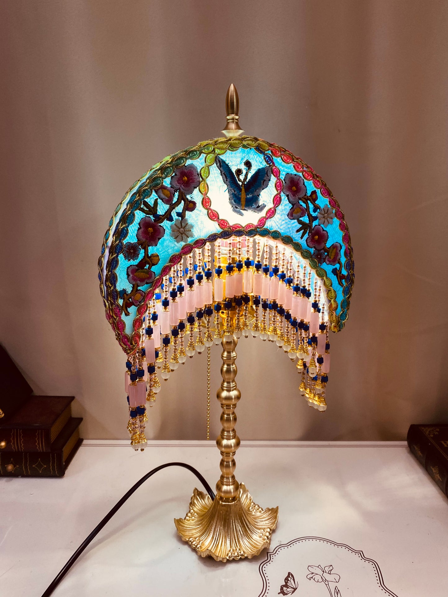 Butterfly Moon Table Lamp