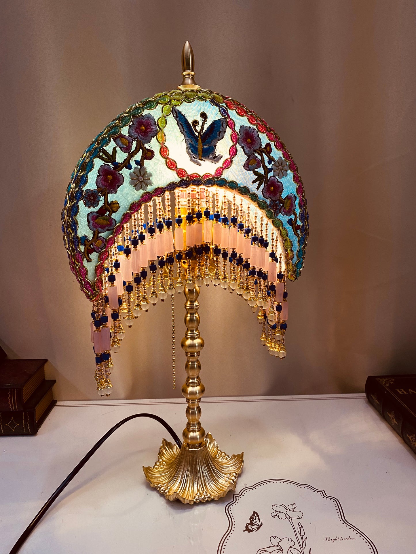 Butterfly Moon Table Lamp