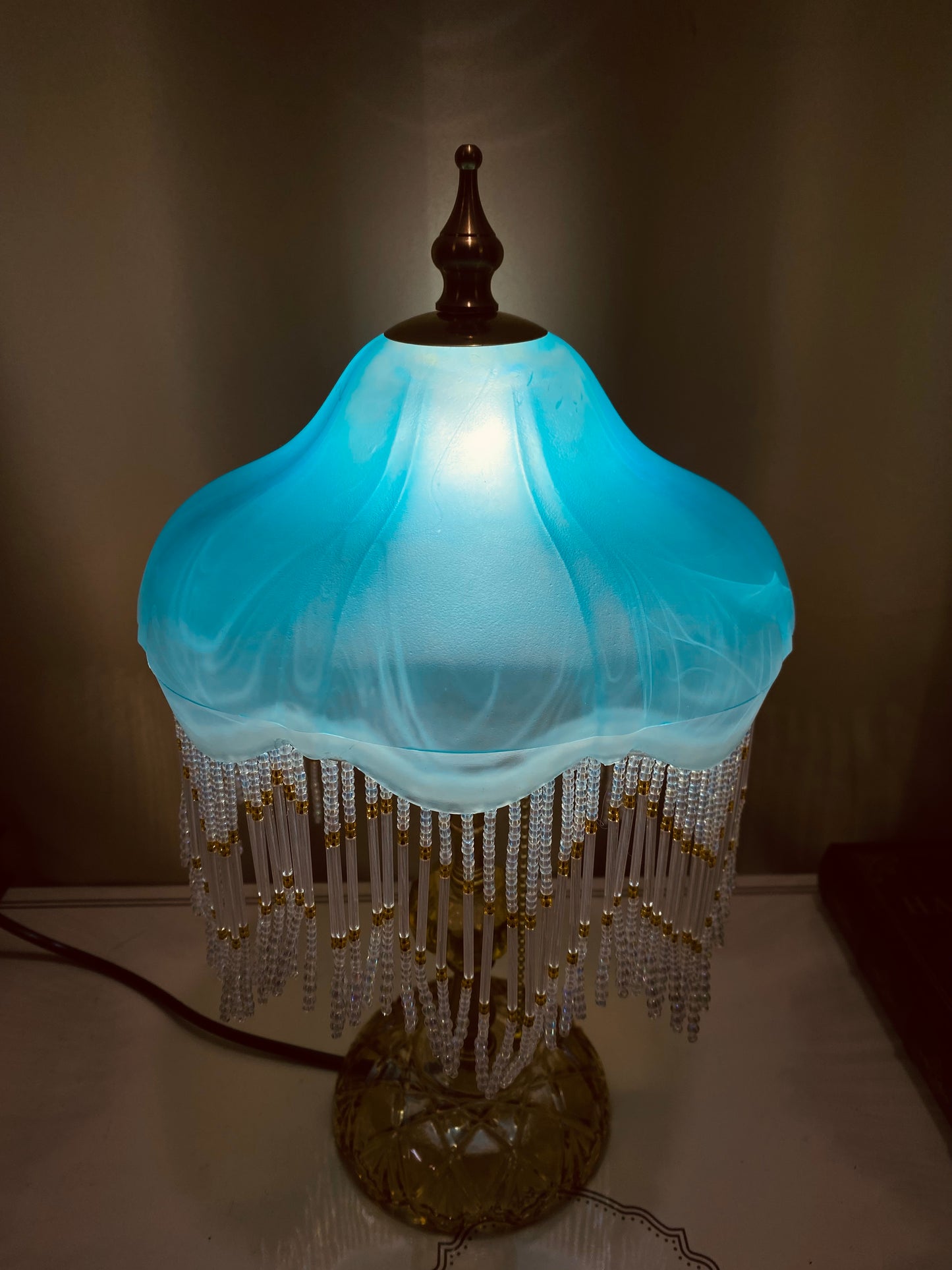 Great Court Retor Tassel Table Lamp