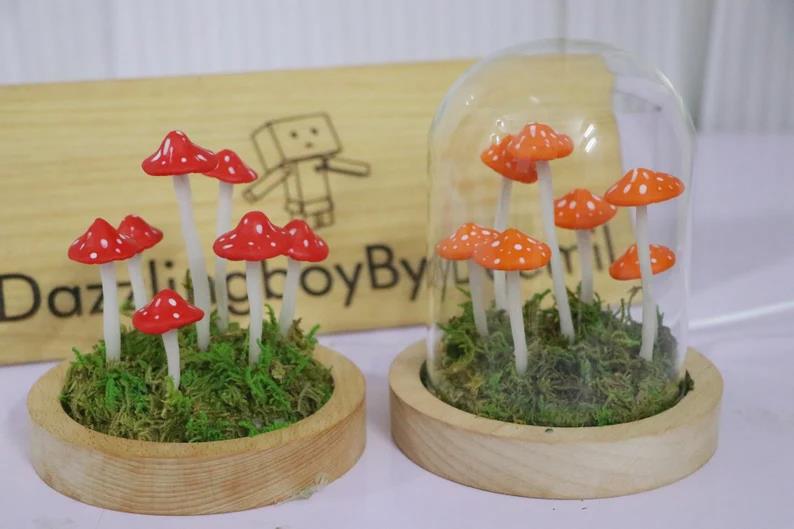 Red Mushroom Light