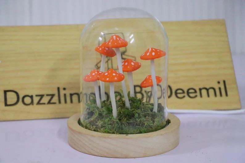 Red Mushroom Light