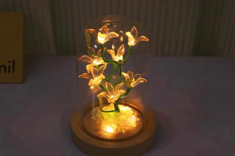 Cosmos Flower Night Light