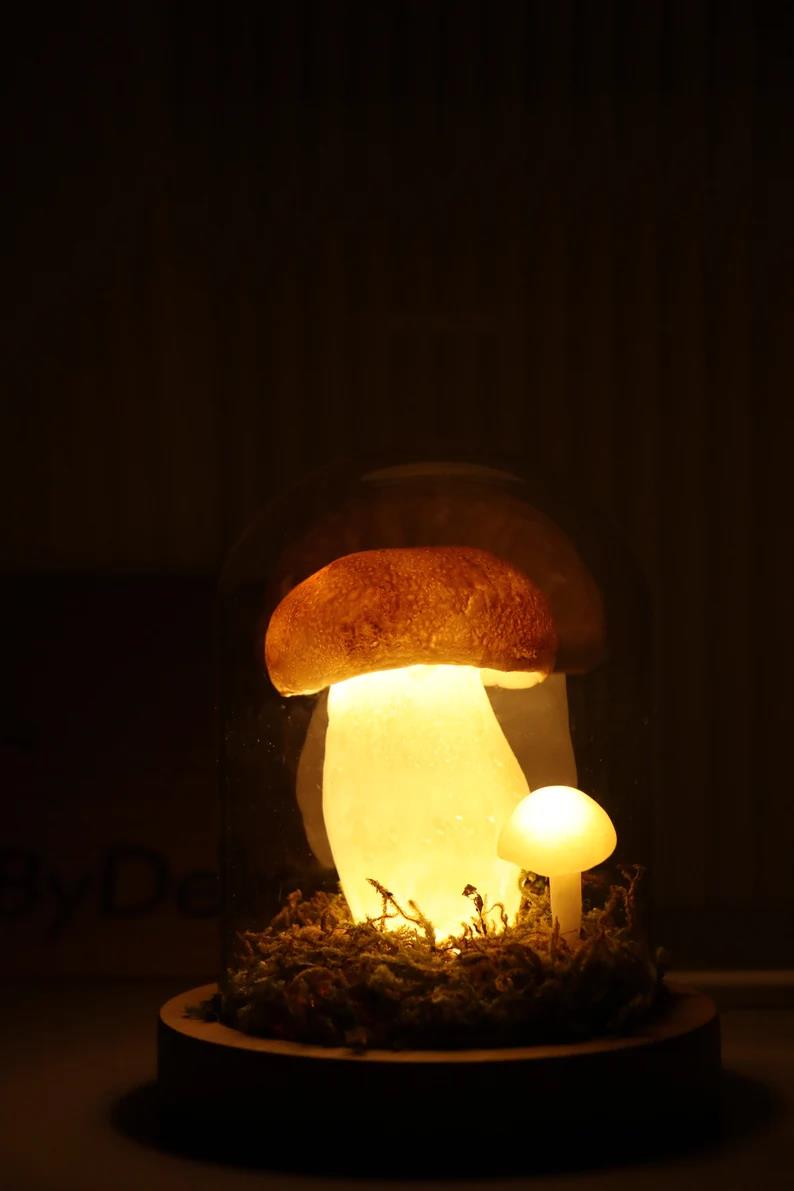 Original Retro Mushroom Light