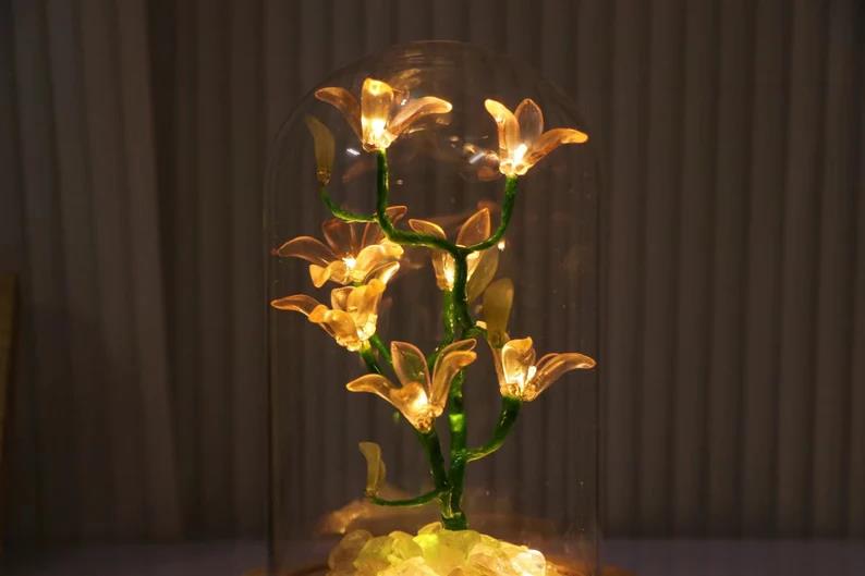 Cosmos Flower Night Light