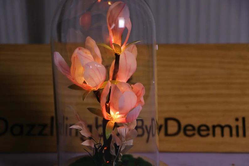Magnolia Flower Night Light