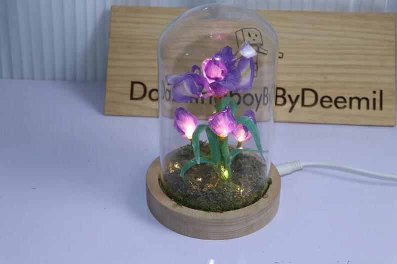 Violet Night Light