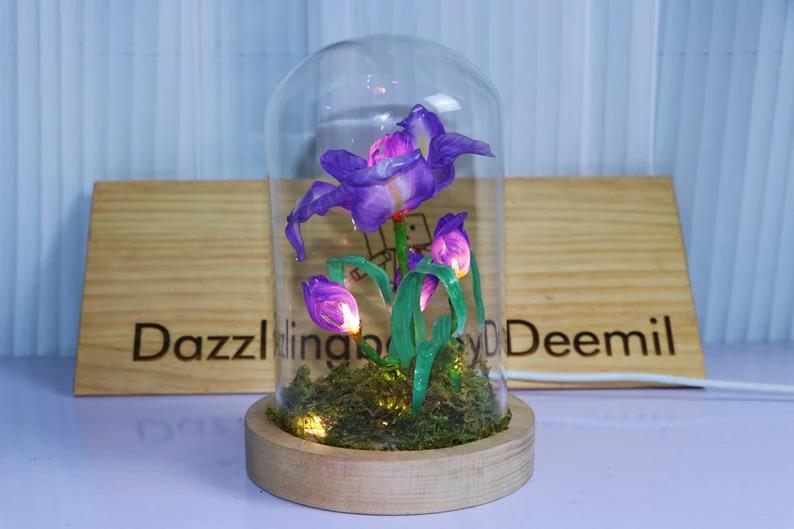 Violet Night Light