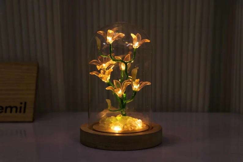 Cosmos Flower Night Light
