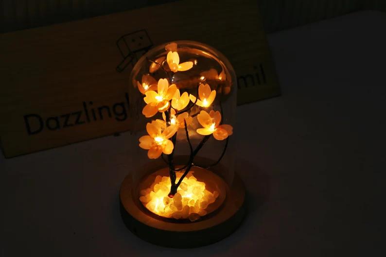 桜ライトを手作りする