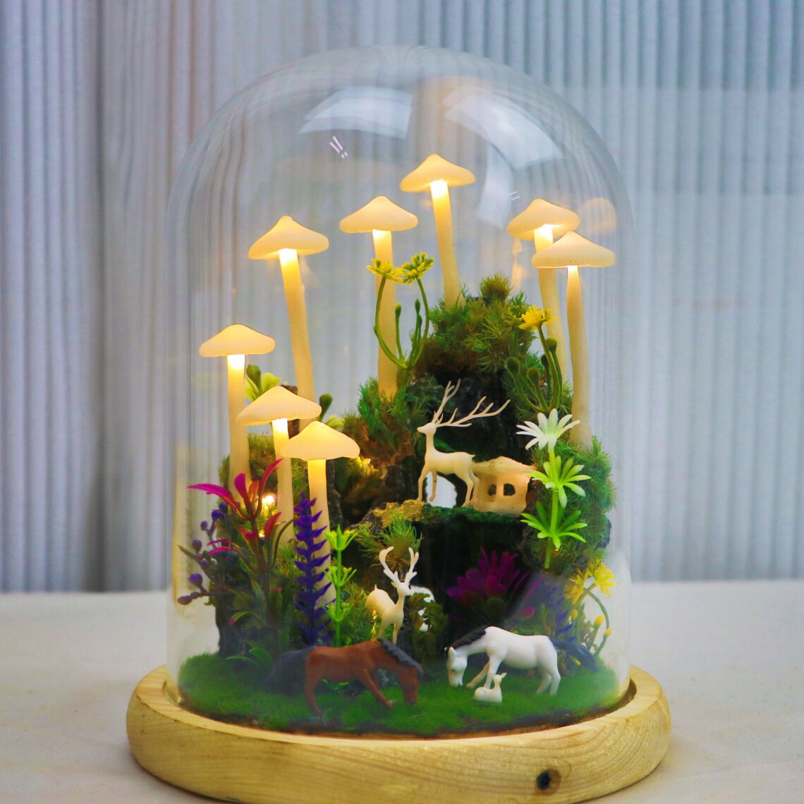 Handmade Original Lily of the Valley Mushroom Night Light – Rynlight