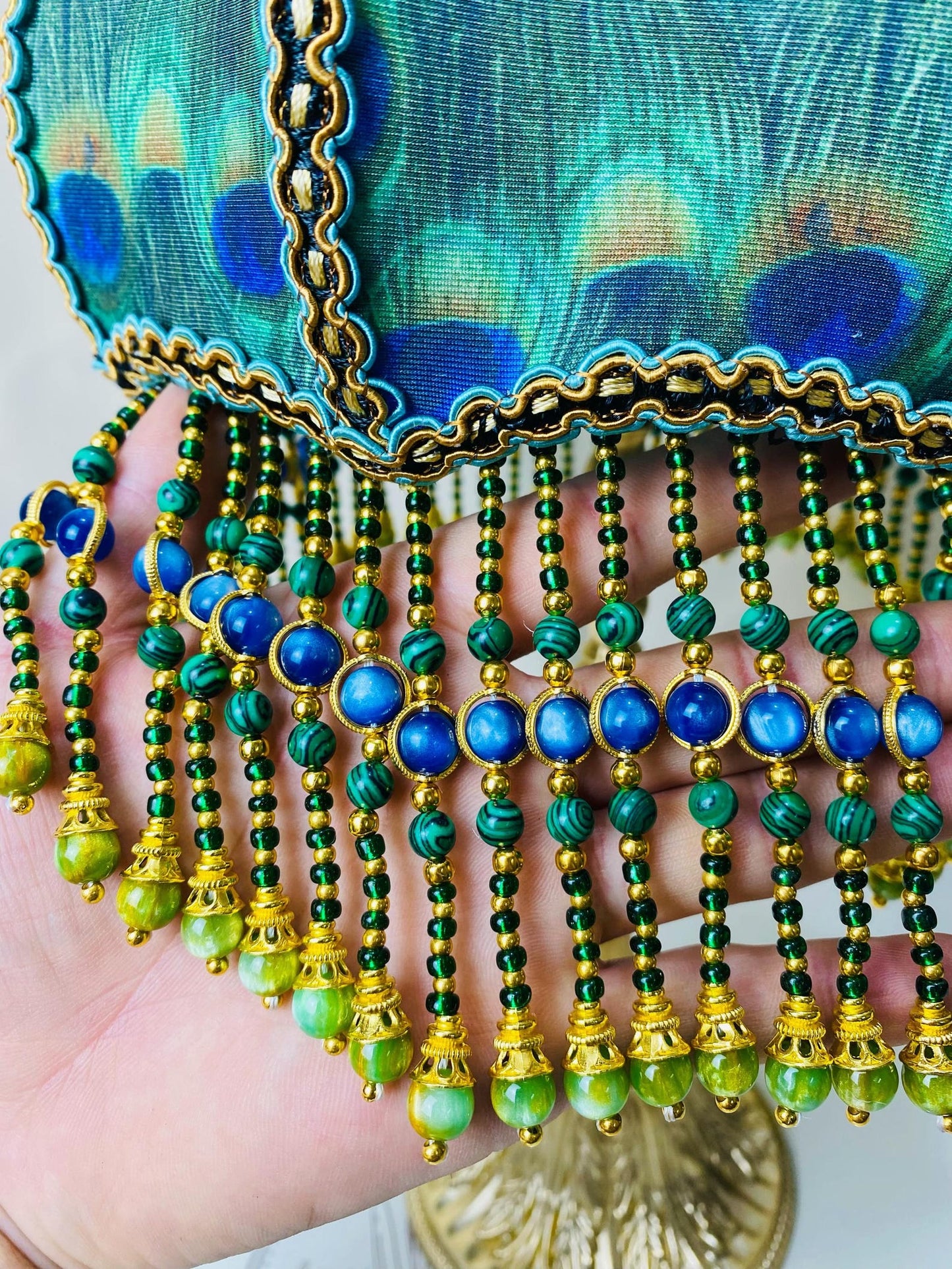 Peacock Bedside Lamp