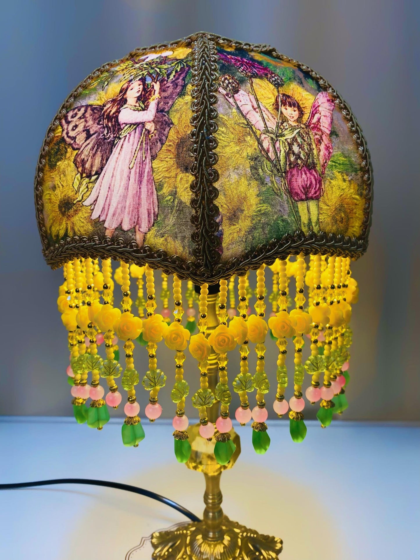 Vintage Angel Table Lamp