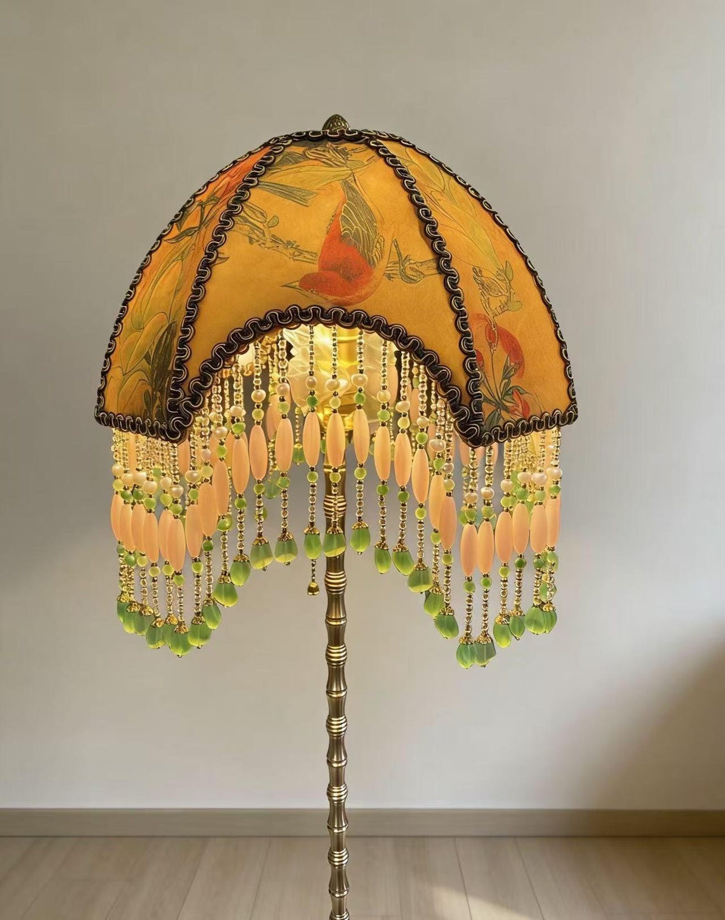 Brass Magpie Tall Table Lamp