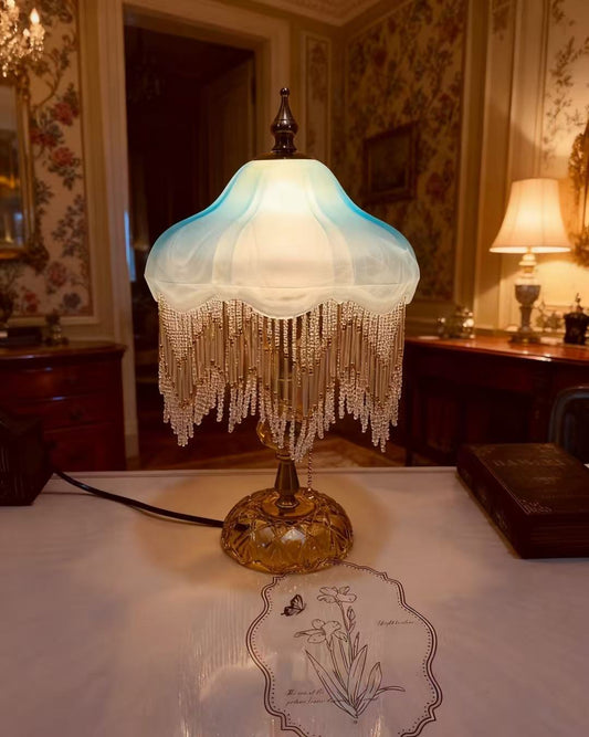 Great Court Retor Tassel Table Lamp