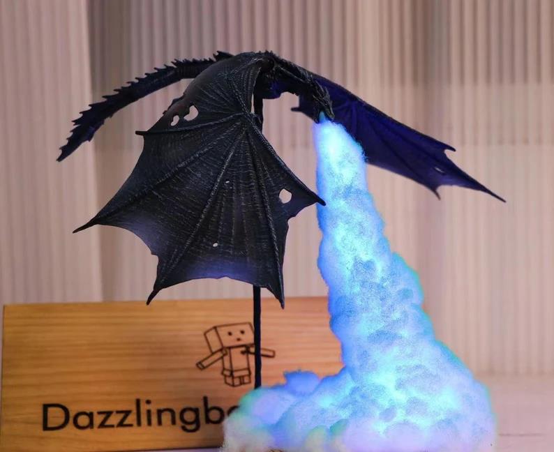 Ice Dragon Lamp