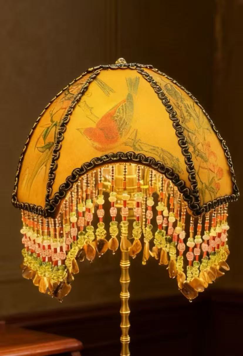 Brass Magpie Tall Table Lamp