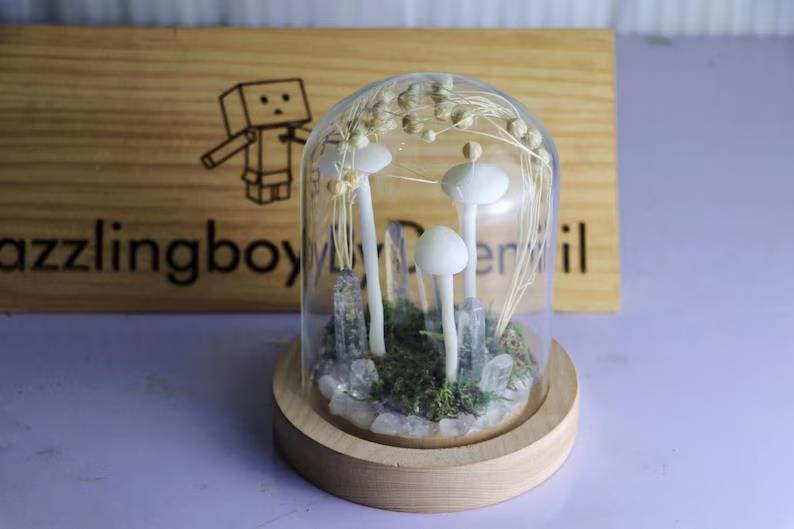 DIY Mushroom Lamp