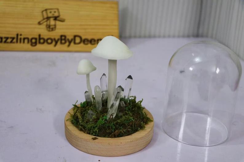 DIY Mushroom Lamp