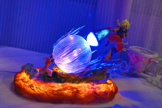 Buu VS Goku Anime Dragon Ball Anime Lamp