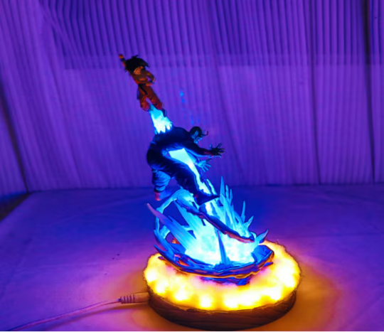 Goku VS Piccolo Goku Battle Night Light