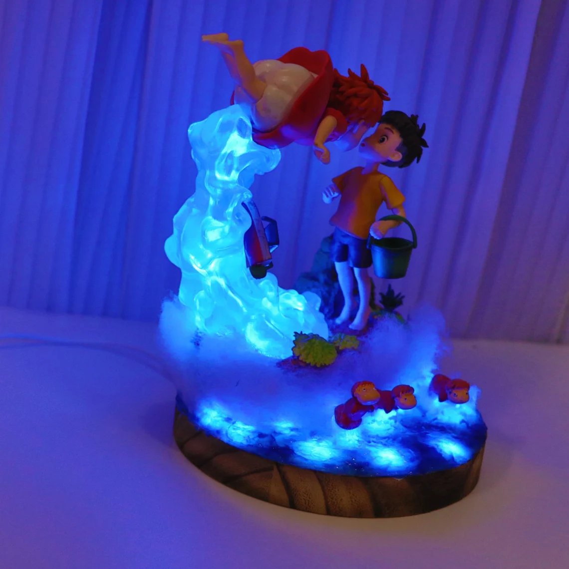 Goldfish LED light on the cliff cute Ponyo night light Christmas gift