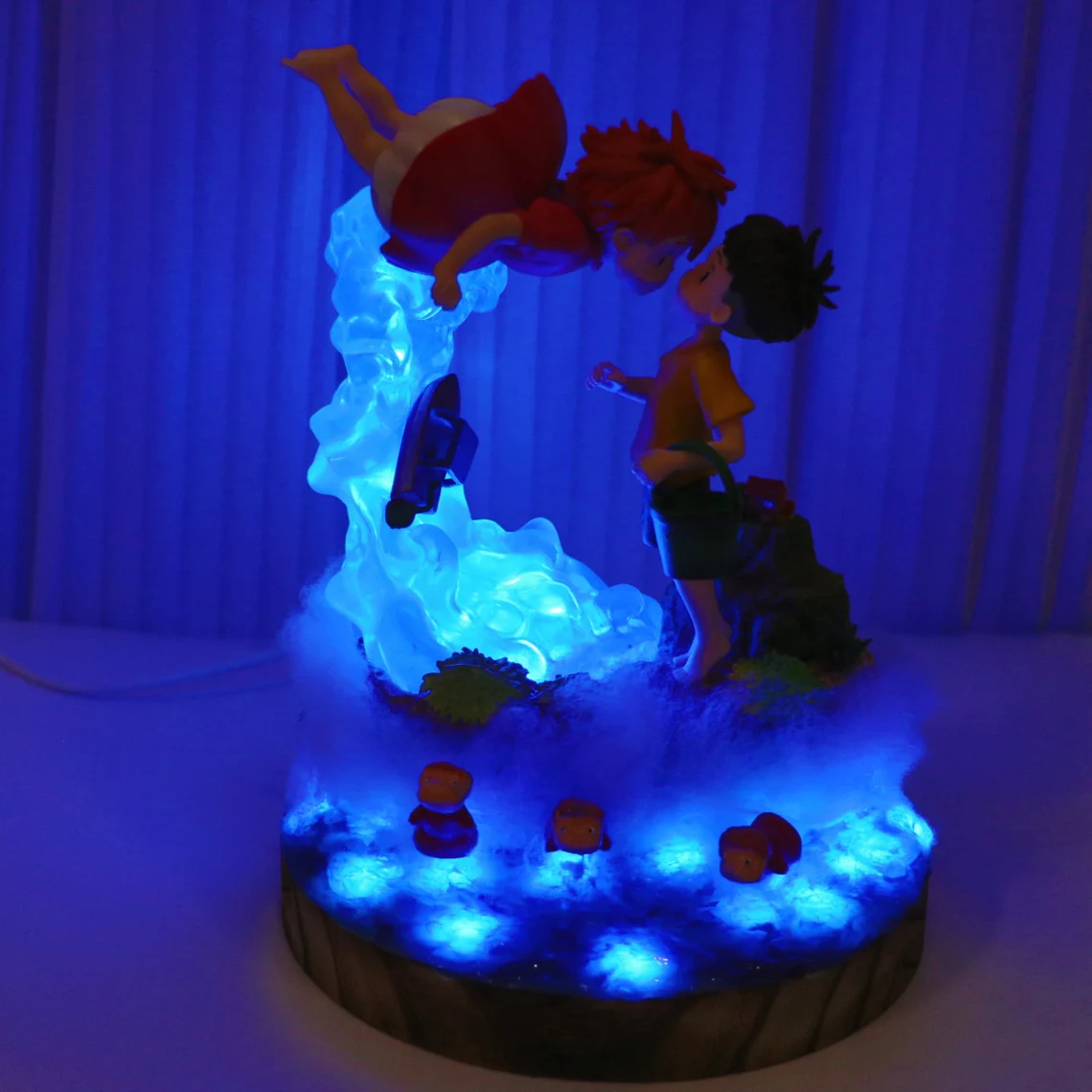 Goldfish LED light on the cliff cute Ponyo night light Christmas gift