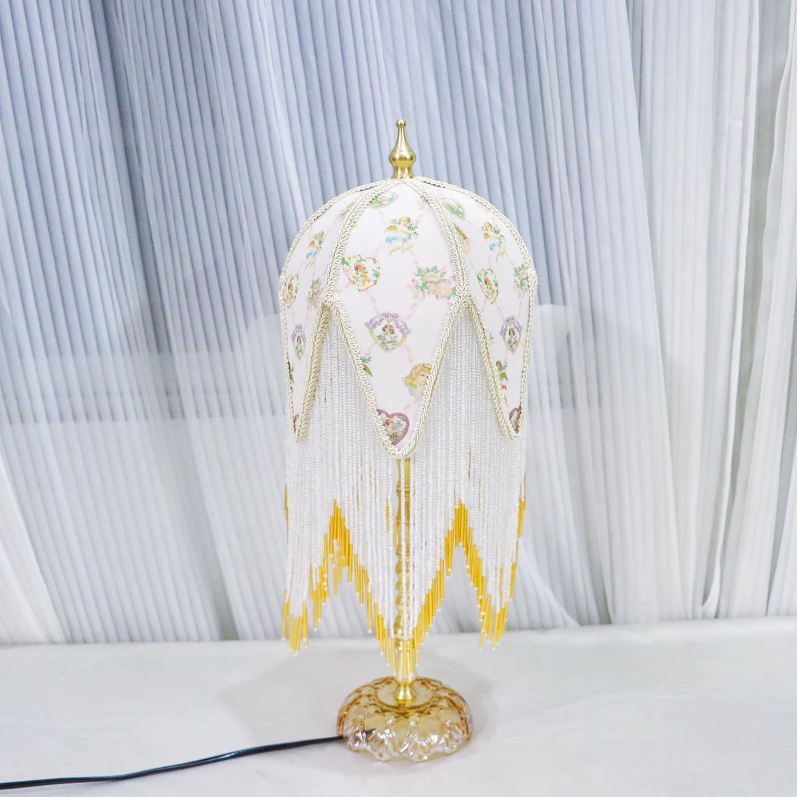 Angel Tassel Bedside Lamp