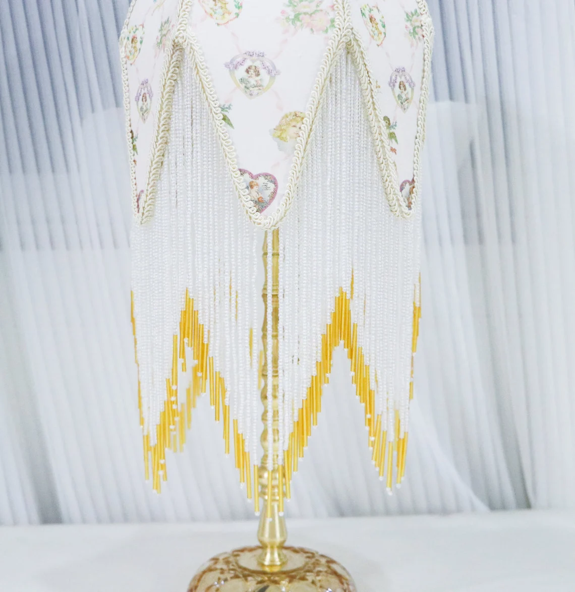 Angel Tassel Bedside Lamp