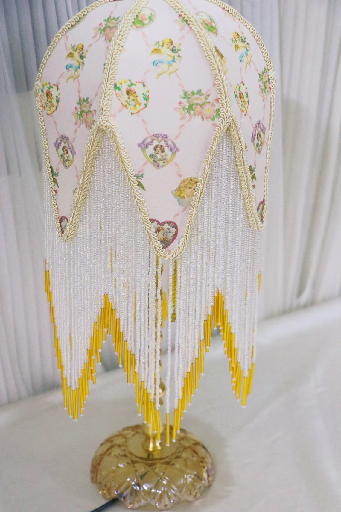 Angel Tassel Bedside Lamp