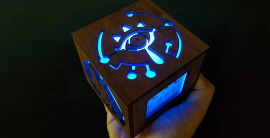 Zelda led night light timer alarm clock light