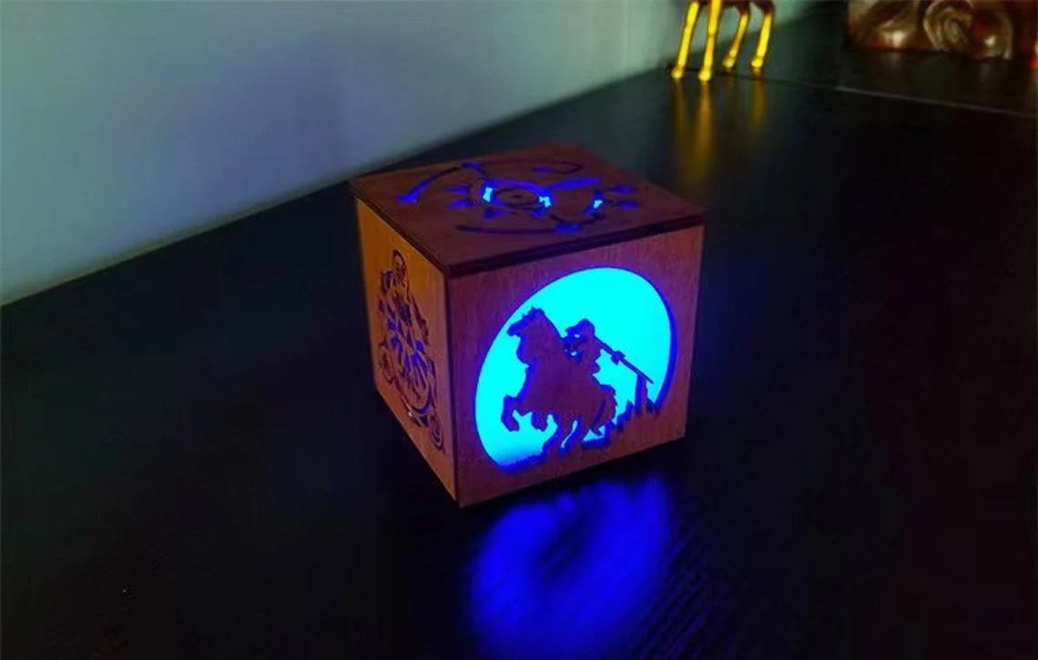 Zelda led night light timer alarm clock light