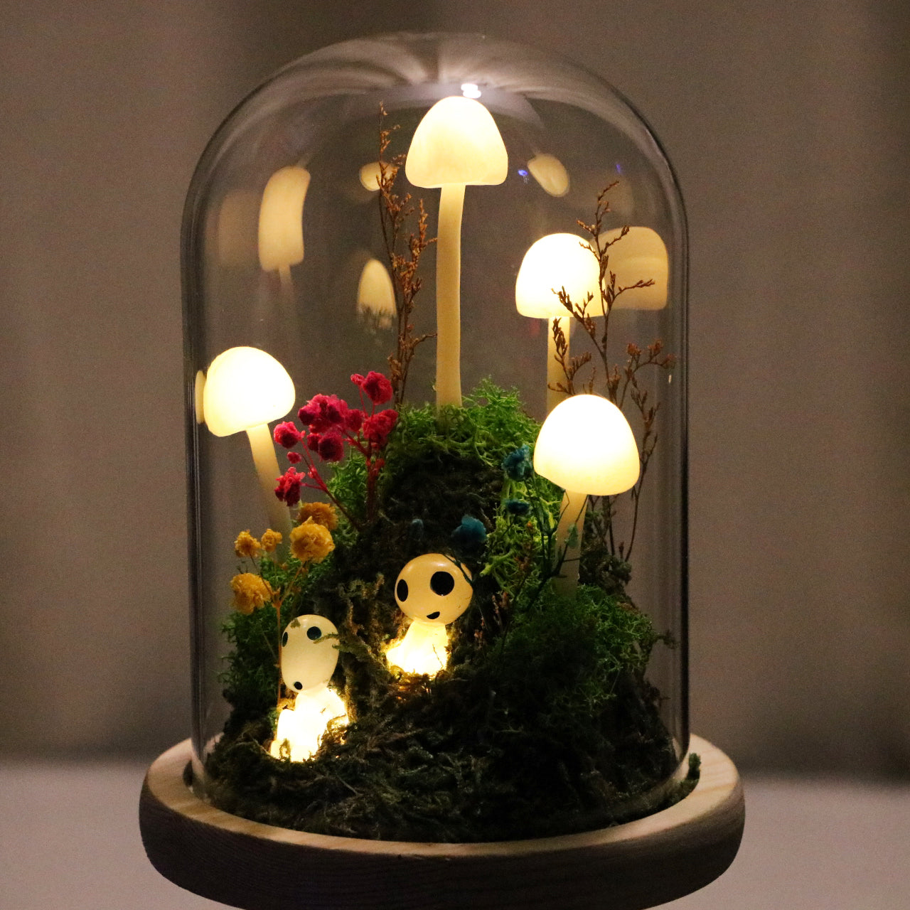 Mushroom Volcanic Rock Night Lamp