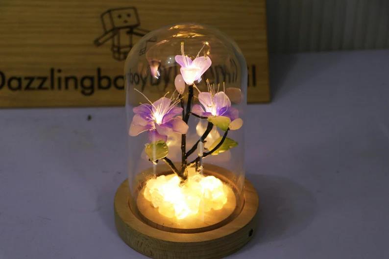 Flower Crafted Night Light