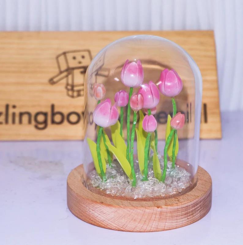 Handmade Tulip Night Light