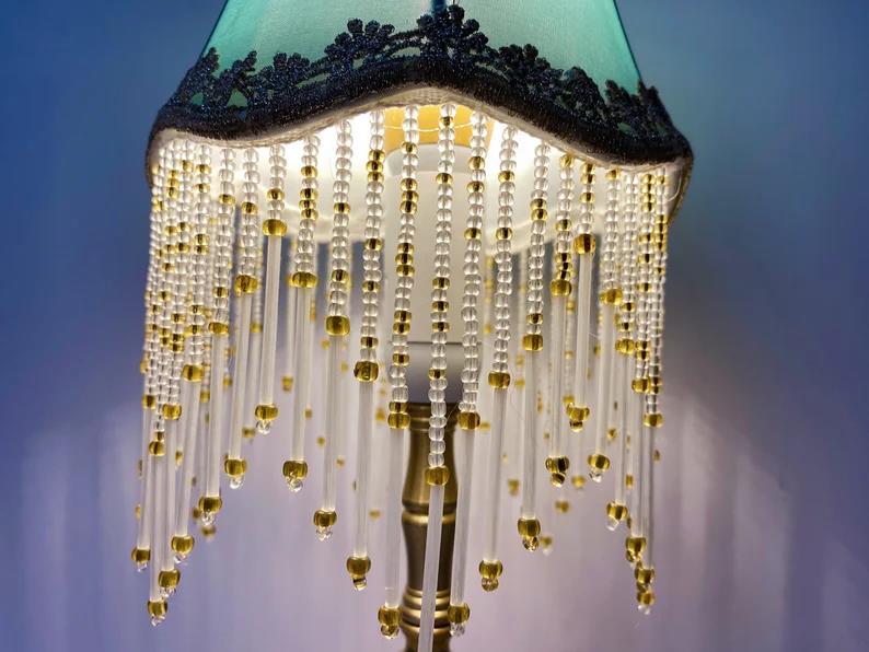 Retro Tassel Bedside Lamp