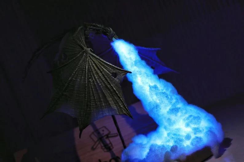 Ice Dragon Lamp