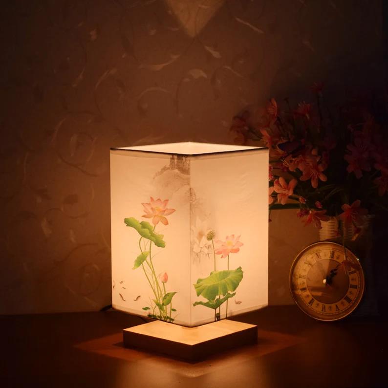 Lotus Is A Landscape Lamp