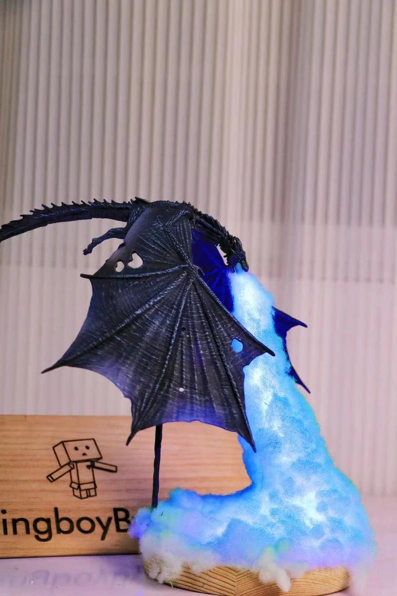 Ice Dragon Lamp