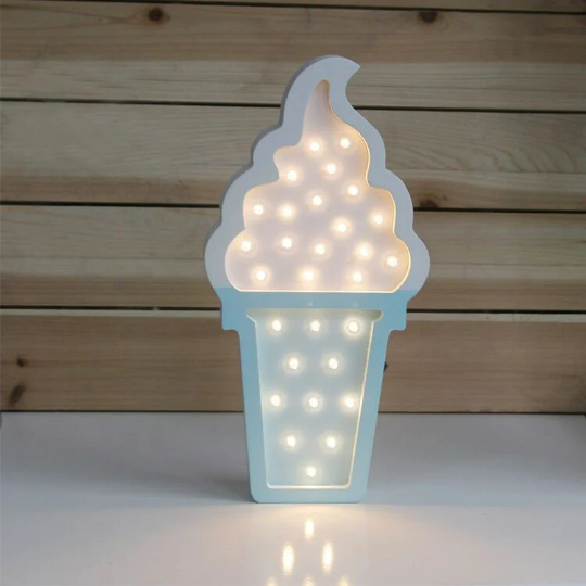 Ice Cream Staring Night Light