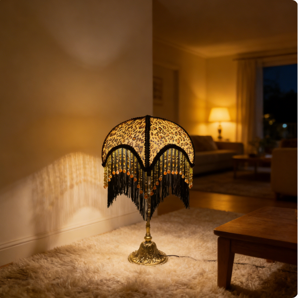 The Wild Leopoard Desk Lamp