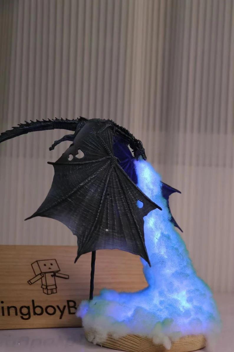 Ice Dragon Lamp