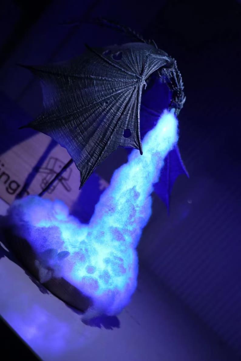 Ice Dragon Lamp