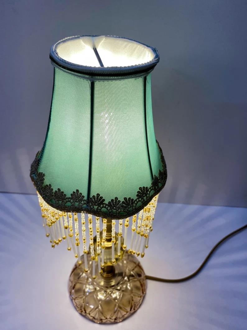 Retro Tassel Bedside Lamp