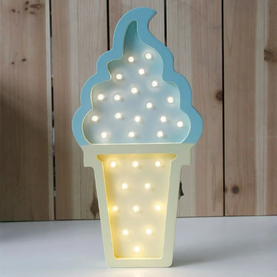 Ice Cream Staring Night Light