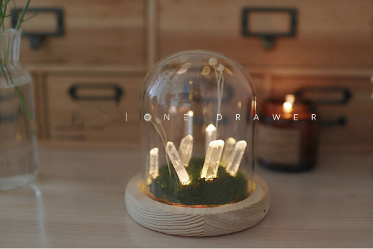 Retro Time DIY Crystal Night Light