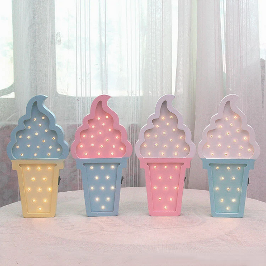 Ice Cream Staring Night Light