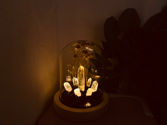 Retro Time DIY Crystal Night Light